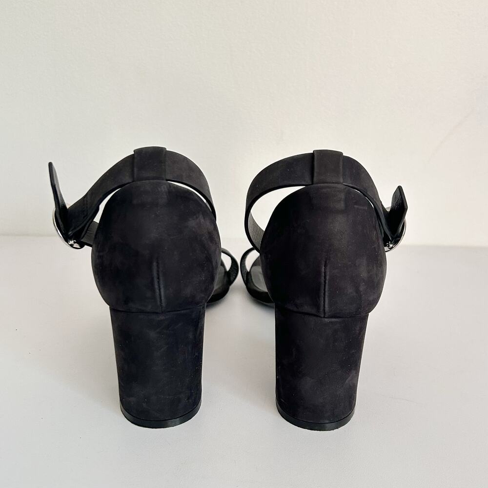 Jenni Kayne Oiled Leather Strappy Block Heel Shoe Size 41/9.5 - Picture 5 of 7